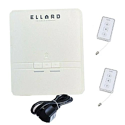 Ellard Genesis Roller Shutter Remote Control Unit & 2 Handsets - With White Genesis Handsets