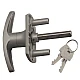 Henderson T-Handle Lock 35mm Spigots Long Shaft