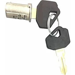Garage Door Systems GDS Inline Roller Shutter Lock 9.5" - Barrel & 2 Keys
