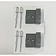 B&D Roller Door Shutter Lock Rod Bars - PAIR
