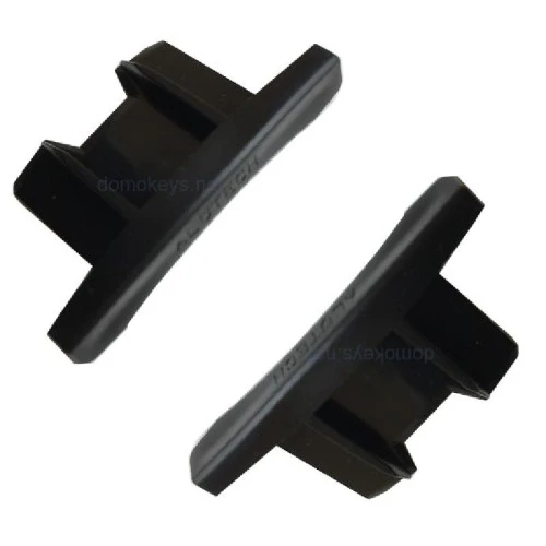 PAIR Roller Garage Door Push Fit END LOCKS for 55mm slat (lath)