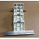 55mm Lath Roller Door Locking Strap 3 segment - White 55mm Lath Roller Door Locking Strap 3 segment - White