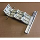 77mm Lath Roller Door Locking Strap 3 segment - White 77mm Lath Roller Door Locking Strap 3 segment - White