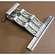 77mm Lath Roller Door Locking Strap 3 segment - White 77mm Lath Roller Door Locking Strap 3 segment - White