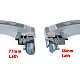 55mm Lath Roller Door Locking Strap 3 segment - White 55mm Lath Roller Door Locking Strap 3 segment - White