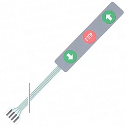 Button Cable for PDT Rollertec Roller Control Systems