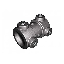Sectional Garage Door Aluminum Coupler Residential - 1" Shaft