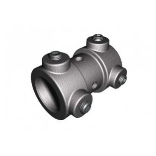 Sectional Garage Door Aluminum Coupler Residential - 1" Shaft