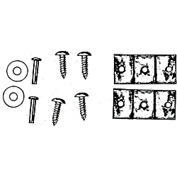 Lock Bar Guides Fixing Kit 