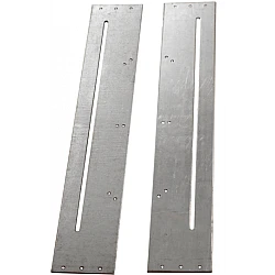 Pair of Slotted Fixing Plates Pair of Slotted Fixing Plates