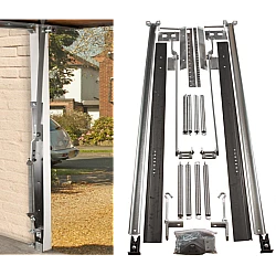 Retractable Garage Door Lifting Gear - Cranked Arm for Narrow Openings Retractable Garage Door Lifting Gear - Cranked Arm for Narrow Openings