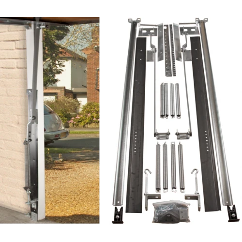 Retractable Garage Door Lifting Gear - Cranked Arm for Narrow Openings