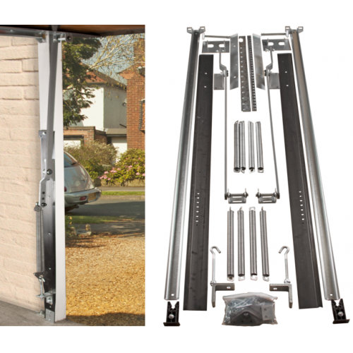Retractable Garage Door Lifting Gear - Cranked Arm for Narrow Openings Retractable Garage Door Lifting Gear - Cranked Arm for Narrow Openings