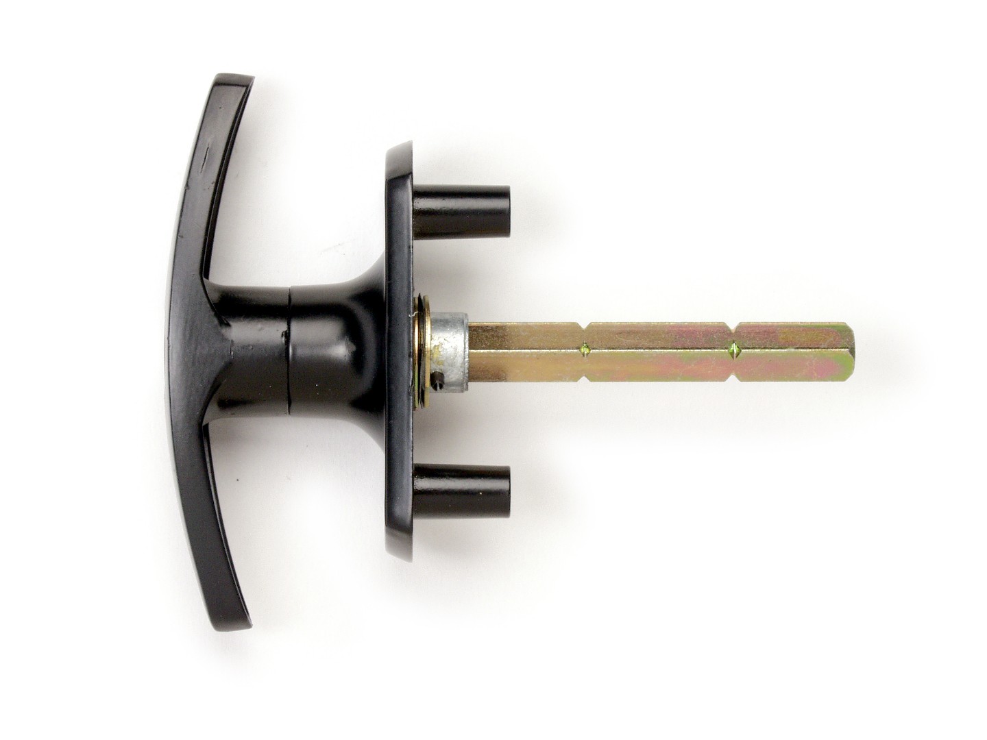 Bonsack T-Handle Lock 18mm Spigots - Black - MADE IN THE UK