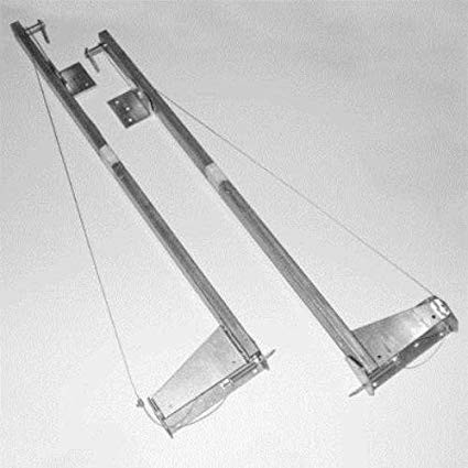 Cardale Double Width Door Slideaway Lift Pivot Link Arms PAIR - Single Spring
