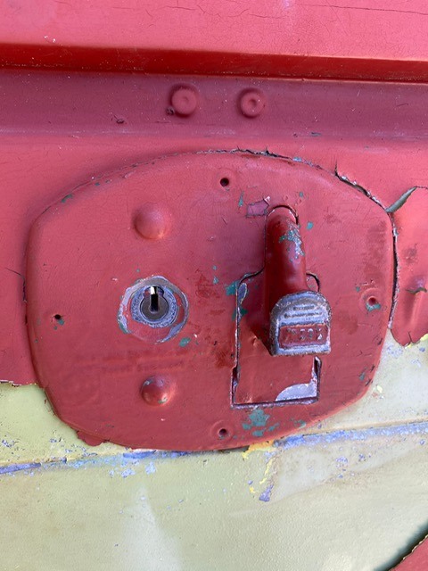 Garador Westland MK3c Lock Push Handle Lever - Older Wide Version Garador Westland MK3c Lock Push Handle Lever - Older Wide Version