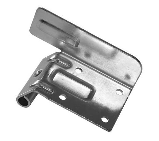 Bottom Lift And Roller Bracket Set - 5-11/16 X 2-11/16 Inch Zinc Plated Steel, 2 Pack