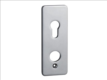 Genuine Garador Brushed Steel Diecast Fascia Plate Genuine Garador Brushed Steel Diecast Fascia Plate