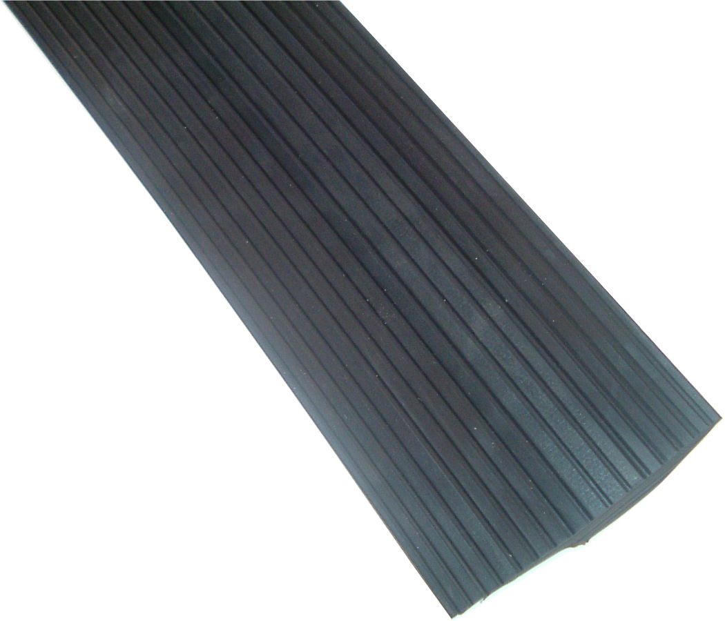 8ft 6” - 20mm High Garage Door Rubber Floor Threshold Seal Kit