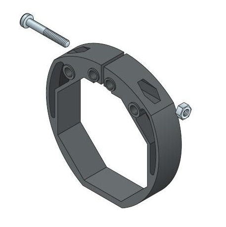 Cardale Thermaglide 70mm Roller Door Hex Locking Ring 77mm lath