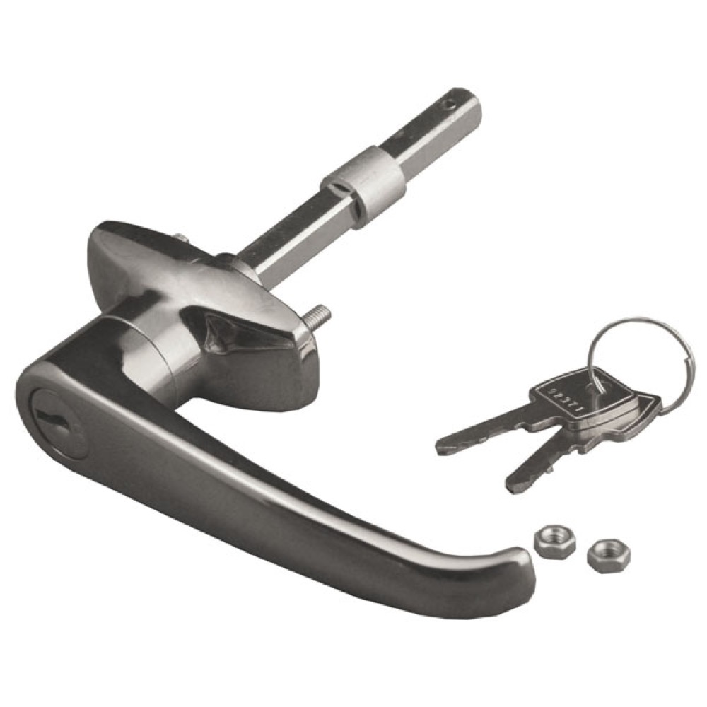 Garador Westland Car Boot Type Lock Chrome Garador Westland Car Boot Type Lock Chrome