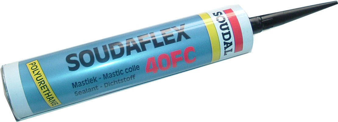 SOUDAFLEX 40FC Black Adhesive HEAVY DUTY SEALANT 310ml