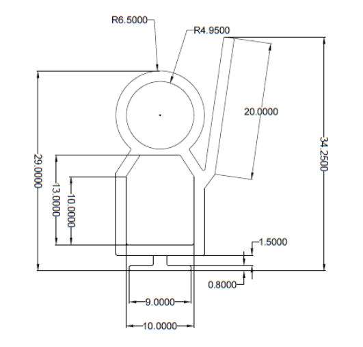 Safety Edge Rubber Roller Door Bottom Weather Seal - For 77mm Lath Safety Edge Rubber Roller Door Bottom Weather Seal - For 77mm Lath