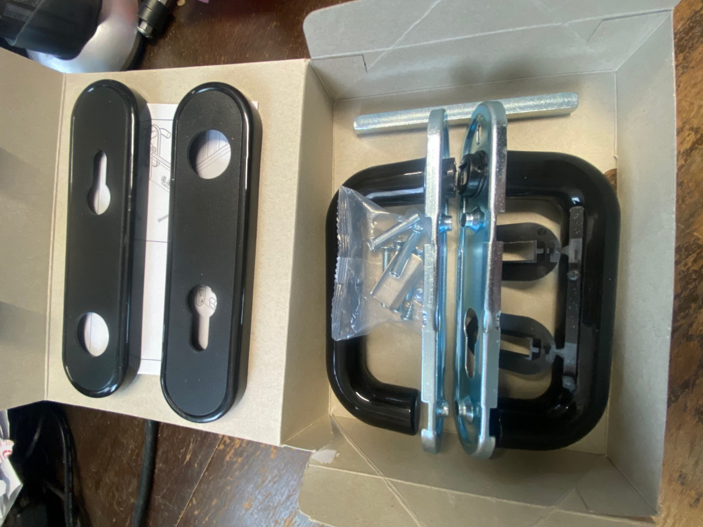 Hormann Genuine Black Lever / Lever Handle Side Hinged Doors 