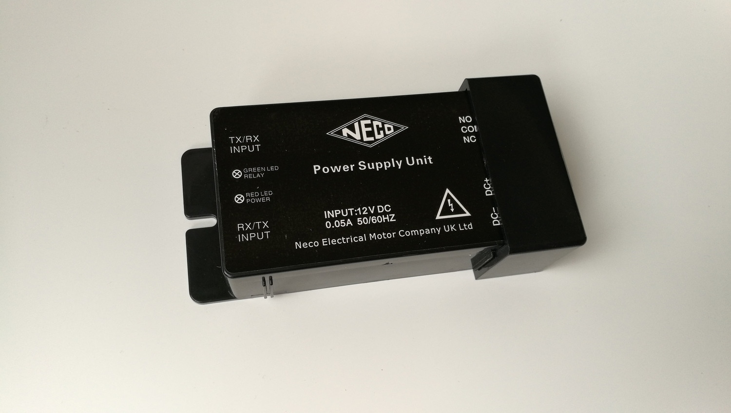 Neco Infrared Light Guard Safety Beam - Relay Power Supply Box Only Neco Infrared Light Guard Safety Beam - Relay Power Supply Box Only