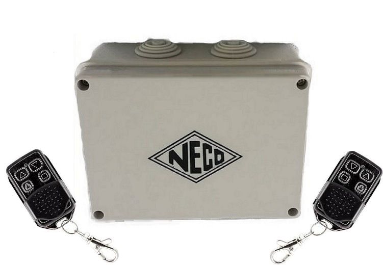 NECO Rollermatic B Roller Shutter Remote Control Unit & 2 Handsets - 3 Phase Volt Free NECO Rollermatic B Roller Shutter Remote Control Unit & 2 Handsets - 3 Phase Volt Free