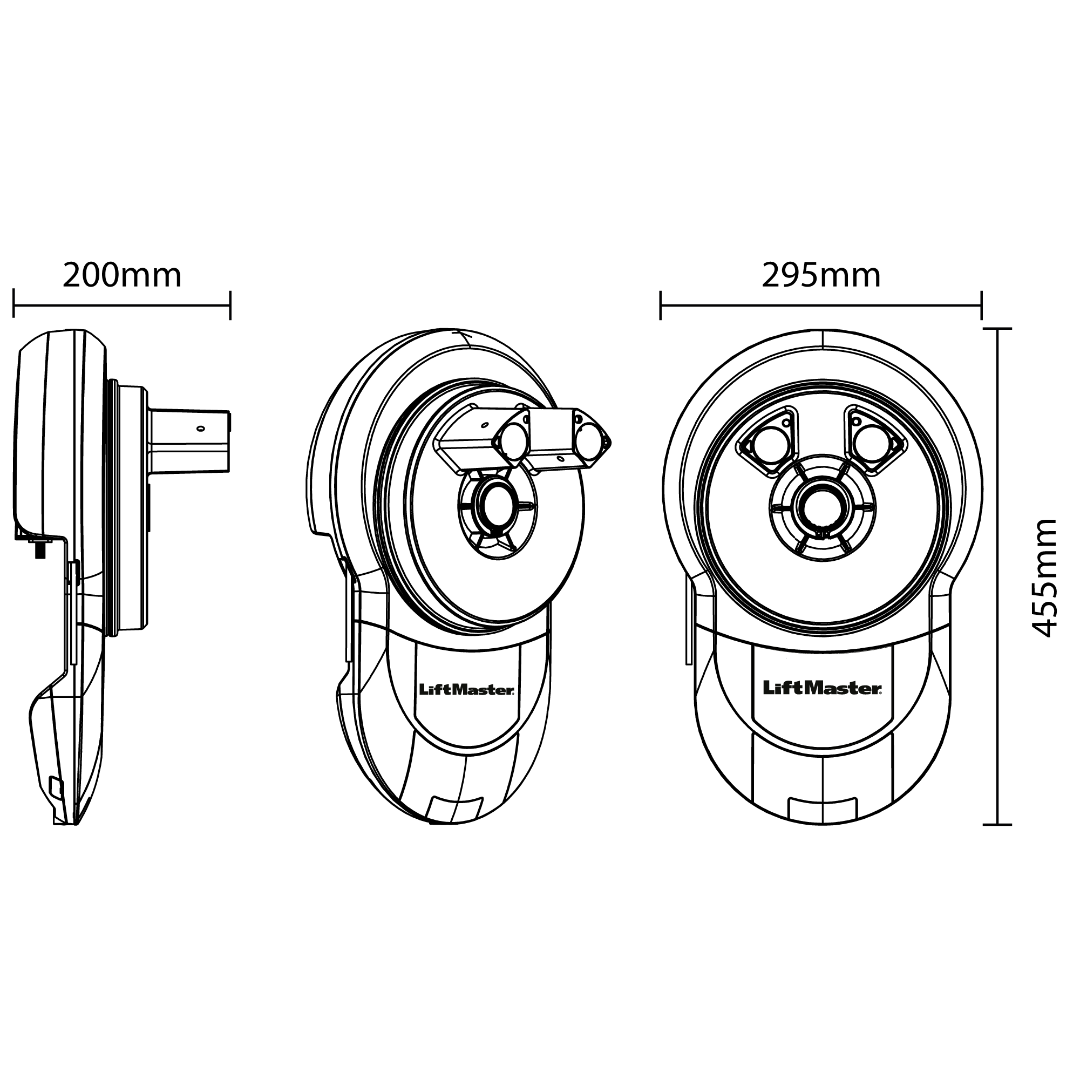 Chamberlain Liftmaster LM750 - Roller Door Motor