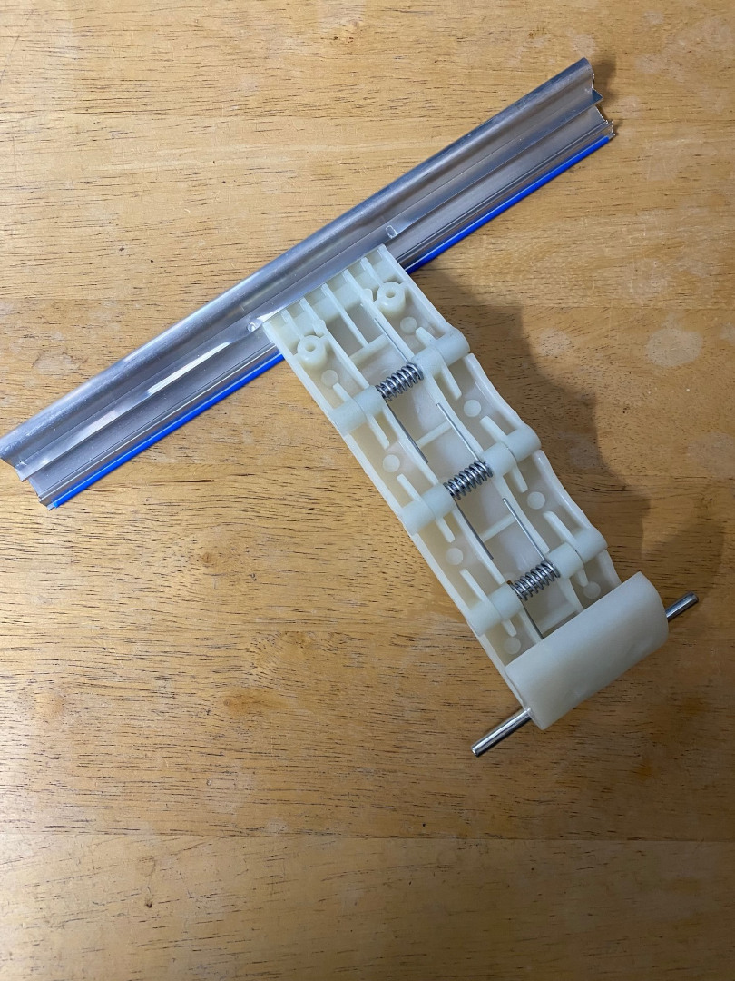 Aluprof 55 / 77mm Lath Roller Door Locking Strap 4 segment Aluprof 55 / 77mm Lath Roller Door Locking Strap 4 segment