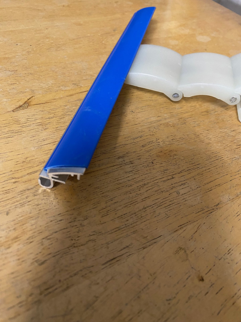 Aluprof 55 / 77mm Lath Roller Door Locking Strap 3 segment Aluprof 55 / 77mm Lath Roller Door Locking Strap 3 segment