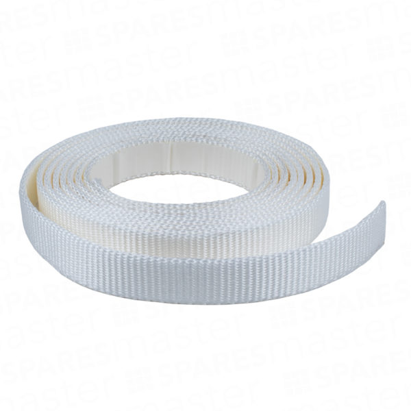 Genuine SWS SeceuroGlide Webbing - White (Per Metre) Genuine SWS SeceuroGlide Webbing - White (Per Metre)
