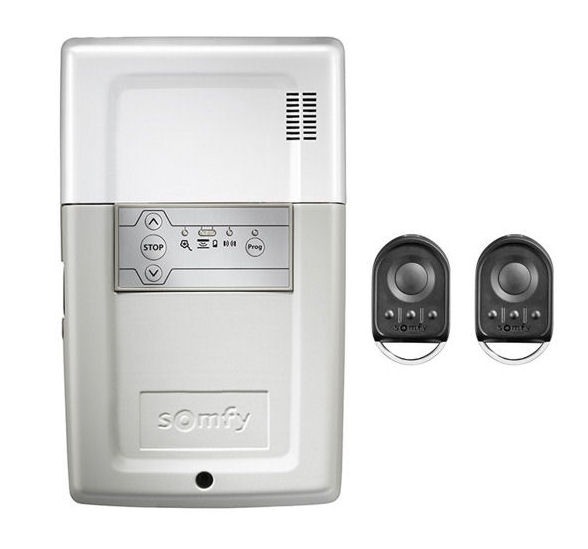 Somfy Rollixo Garage Door RTS Radio Control Receiver & 2 Handsets Somfy Rollixo Garage Door RTS Radio Control Receiver & 2 Handsets
