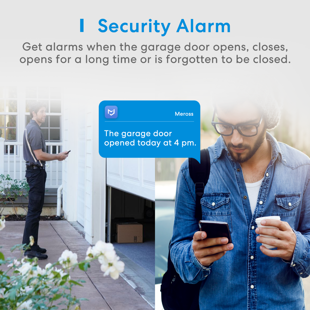 Meross Smart Wi-Fi Garage Door Opener - Alexa Compatible Meross Smart Wi-Fi Garage Door Opener - Alexa Compatible