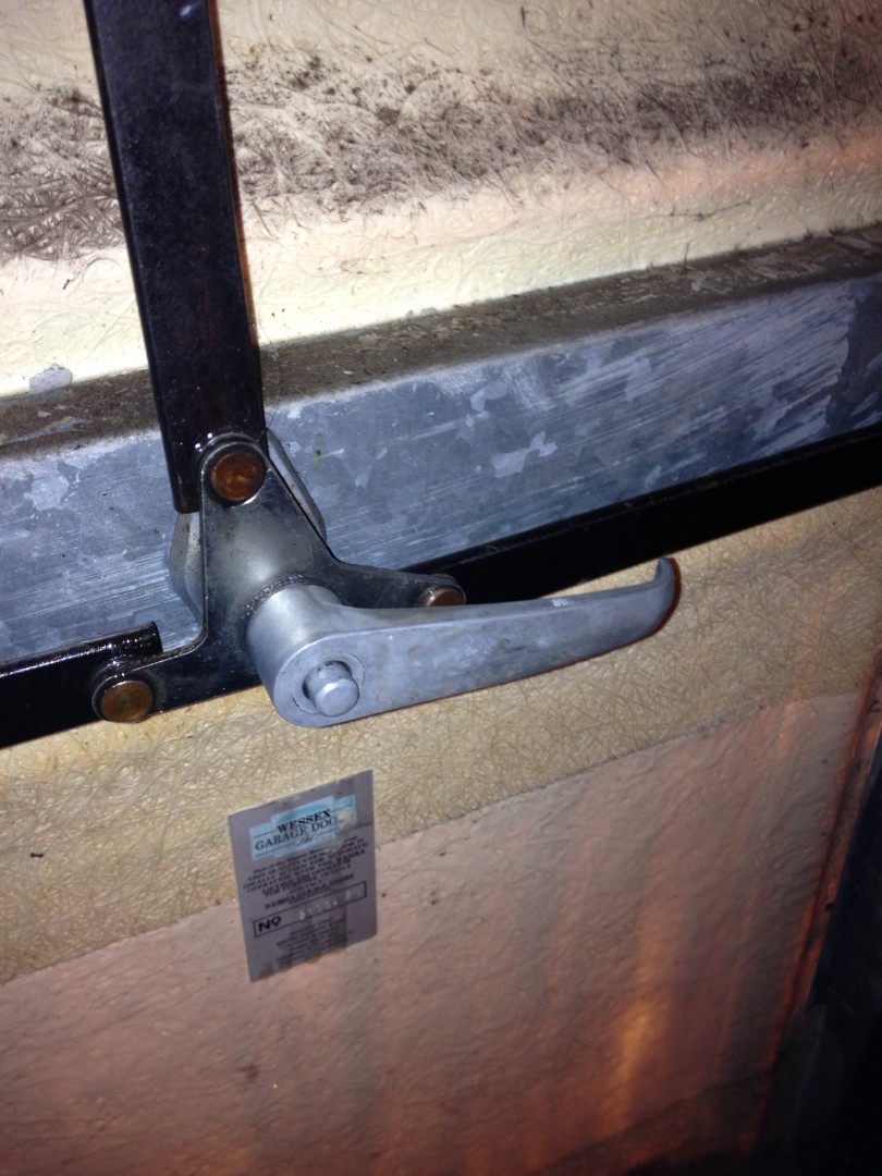 Cardale Garage Door Internal Lock Handle Cardale Garage Door Internal Lock Handle