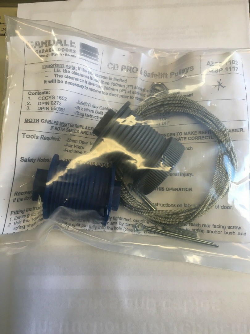 Wickes / B&Q GENUINE CD Professional Safelift Pulley Drums & Cables Wickes / B&Q GENUINE CD Professional Safelift Pulley Drums & Cables