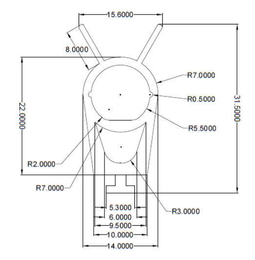 Safety Edge Rubber Roller Door Bottom Weather Seal - For 55mm Lath Safety Edge Rubber Roller Door Bottom Weather Seal - For 55mm Lath