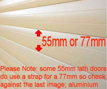 ALUROLL Roller Door Shutter Locking Strap 77mm Lath ALU77M ALUROLL Roller Door Shutter Locking Strap 77mm Lath ALU77M